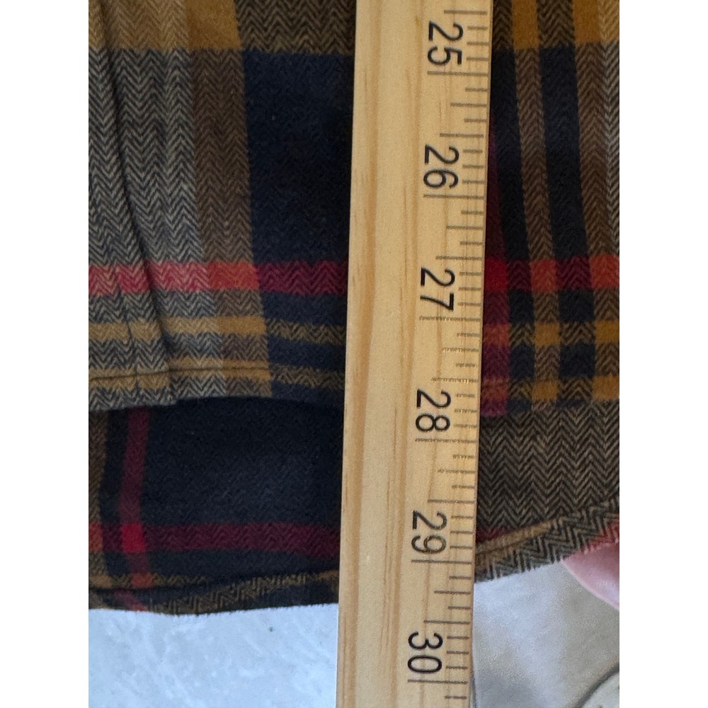 Orvis Men's Heavyweight Flannel Shirt Plaid Button Up Long Sleeve Size S NWT - Picture 13 of 15